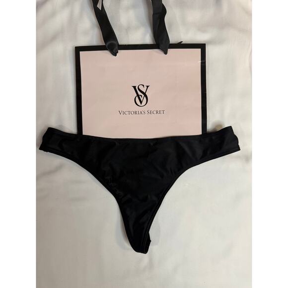 Victoria’s Secret Vintage G-String Thong – Black – Size XS – 2014 NWT - Picture 1 of 4